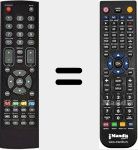 Replacement remote control for MW26BL