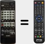 Replacement remote control for RC-TN9L