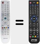 Replacement remote control for BN59-00864A
