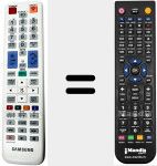 Replacement remote control for TM1060 (BN5901086A)