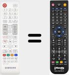 Replacement remote control for BN59-01268H