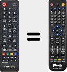 Replacement remote control for BN59-01303A