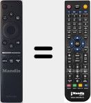 Replacement remote control for BN59-01312B