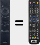 Replacement remote control for BN59-01386M