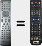 Replacement remote control for BSV2690