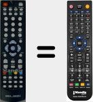 Replacement remote control for BSV19185