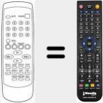 Replacement remote control for RC344S