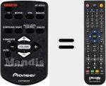 Replacement remote control for CARTSBX300
