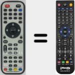 Replacement remote control for CSM3PL