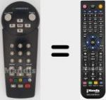 Replacement remote control for Movistar+ (Digital+)