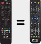 Replacement remote control for L40G4500