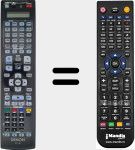 Replacement remote control for RC-1165 (30701010600AD)