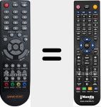 Replacement remote control for So Speaky HDMI + (SoSpeakyHDMIPlus)