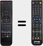 Replacement remote control for GBIP50183042