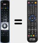 Replacement remote control for 30090680 (RC5118)