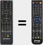 Replacement remote control for REMCON1449