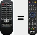 Replacement remote control for EUR644859