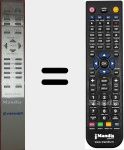 Replacement remote control for HTX24PRO