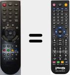 Replacement remote control for Grand001