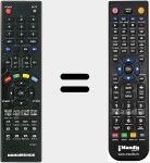 Replacement remote control for H2NEC