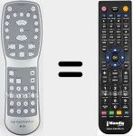 Replacement remote control for HK970