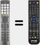 Replacement remote control for EN2S36H (HT339515)