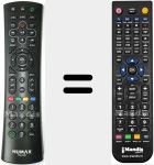 Replacement remote control for RM-H06S (03202-00184)