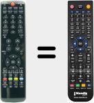 Replacement remote control for HTR-D10 (0094001284A)