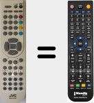 Replacement remote control for RM-C 2507 (23063198)
