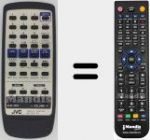 Replacement remote control for RM-RXUT100