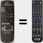 Replacement remote control for RM-SRX6010R