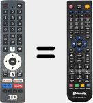 Replacement remote control for K40DLK20GLE