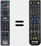 Replacement remote control for REMCON958