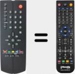 Replacement remote control for L8Y187R