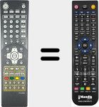 Replacement remote control for LC03-AR028A