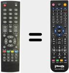 Replacement remote control for REMCON315