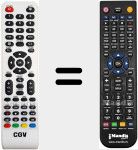 Replacement remote control for Apollo (L22W11)