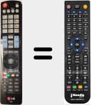 Replacement remote control for AKB73755414
