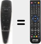 Replacement remote control for ANMR3005 (AKB73596501)