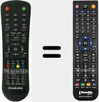 Replacement remote control for LT154-110DB2