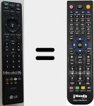 Replacement remote control for MKJ42519636