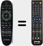 Replacement remote control for MOV001