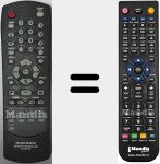 Replacement remote control for RC601CR (00MZK01CW0010)