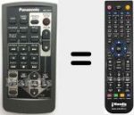 Replacement remote control for N2QAEC000003