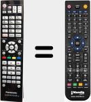 Replacement remote control for N2QAYA000128