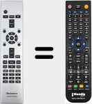 Replacement remote control for N2QAYA000149