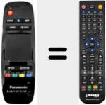 Replacement remote control for N2QAYB000712