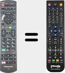 Replacement remote control for N2QAYB001134