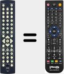 Replacement remote control for SR-4