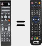 Replacement remote control for X600